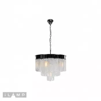 Каскадная люстра iLamp 10495-5+1P CR