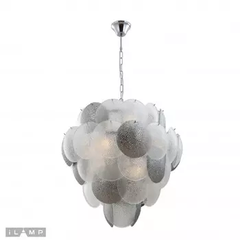 Подвесная люстра iLamp 15617-14 CR+MULT
