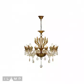 Подвесная люстра iLamp 61078-6 BR