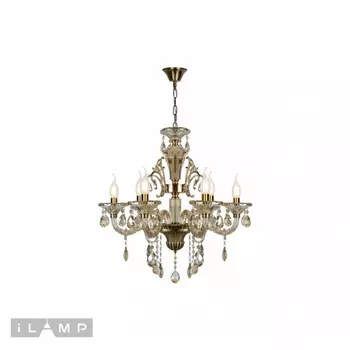 Подвесная люстра iLamp 61079-6 BR