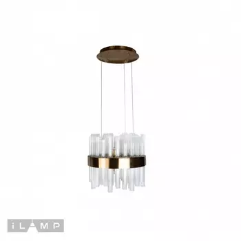 Подвесная люстра iLamp 6120-400 GD