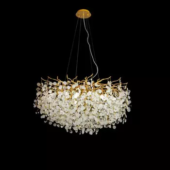 Подвесная люстра iLamp 7204-D800 GD