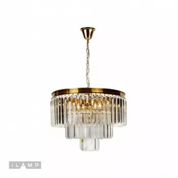Каскадная люстра iLamp 8945-4+1 GLD