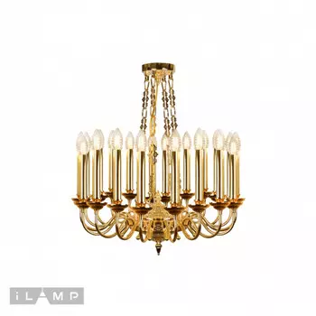 Подвесная люстра iLamp MD8551-20 GD