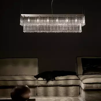 Подвесная люстра Italamp 2307/S trasparente/NK