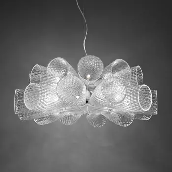 Подвесная люстра Italamp 2400/12+12 trasparente/С