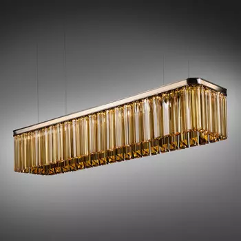 Подвесная люстра Italamp 4013/120 ambra/vetro/OC