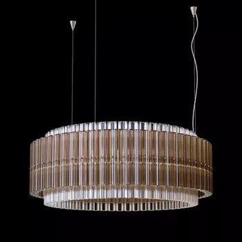 Подвесная люстра Italamp 729/90 teak/C