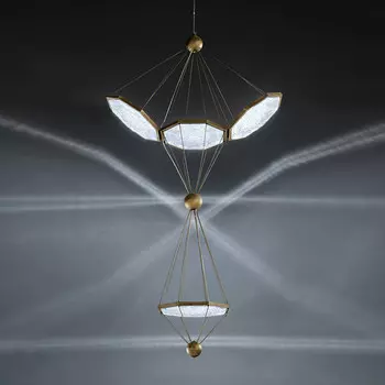 Подвесная люстра Italamp 990/100 trasparente/BRA