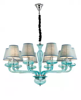 Подвесная люстра Lucia Tucci ASHANTI 1260.10 blue