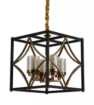 Подвесная люстра Lumina Deco LDP 1223-4 BK+MD