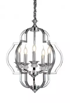 Подвесная люстра Lumina Deco LDP 17078-5 CHR