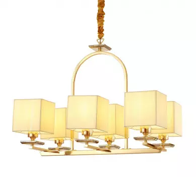 Подвесная люстра Lumina Deco LDP 17100-6 GD