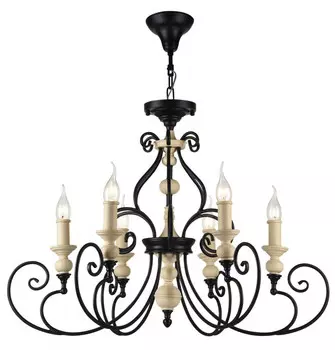 Подвесная люстра Maytoni H631-PL-06-B