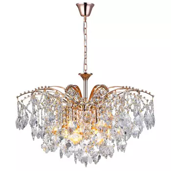 Каскадная люстра Natali Kovaltseva MORGANA 81426/6C GOLD