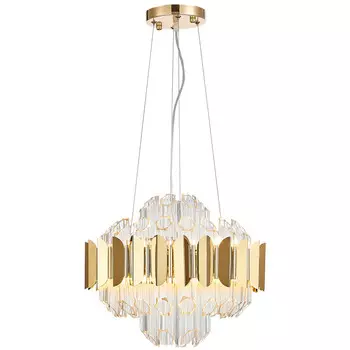 Каскадная люстра Natali Kovaltseva RIVERA 81443/6C GOLD