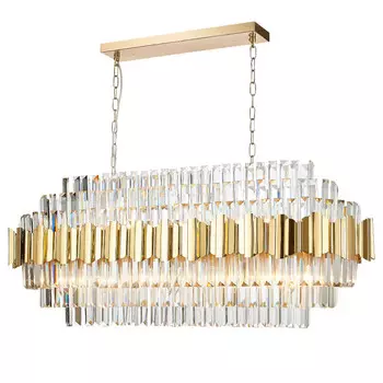 Каскадная люстра Natali Kovaltseva RUBY 81442/12C GOLD