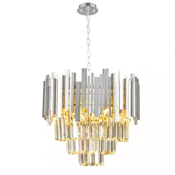 Подвесная люстра Natali Kovaltseva VERTIGO 81440/6C SILVER