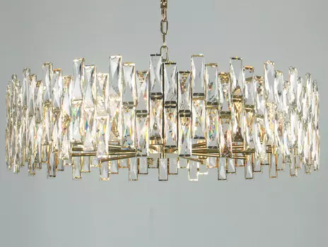 Подвесная люстра Newport 10123+9/C gold