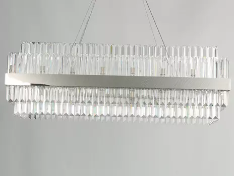 Подвесная люстра Newport 10242/90 nickel