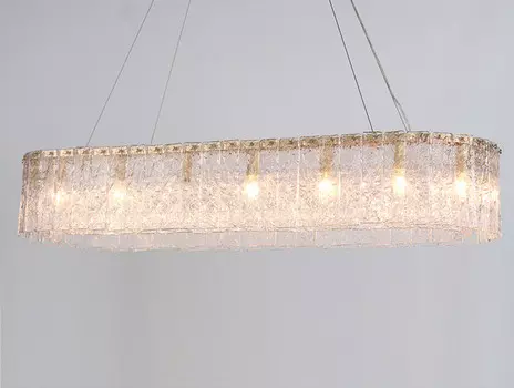 Подвесная люстра Newport 10820/120 brass oval