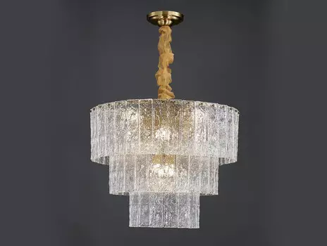 Подвесная люстра Newport 10826+10/С brass