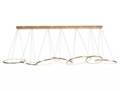 Подвесная люстра Newport 15207/S champagne gold