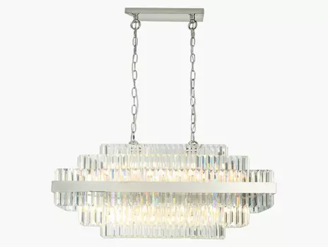 Подвесная люстра Newport 31136/S nickel