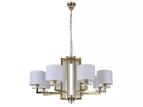 Подвесная люстра Newport 35408+1/C champagne gold без абажуров