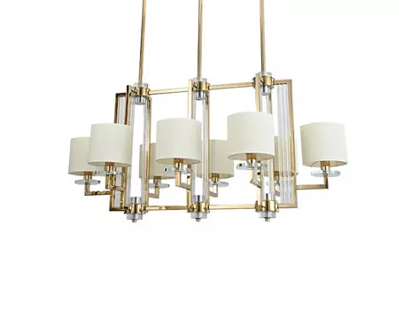 Подвесная люстра Newport 35408/S champagne gold без абажуров