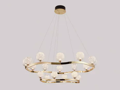 Подвесная люстра Newport 3818/S gold