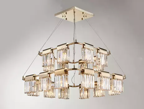 Подвесная люстра Newport 4212+8/C gold