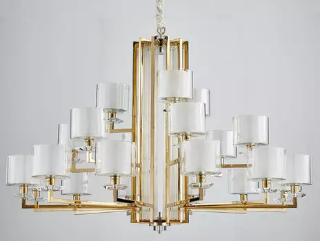 Подвесная люстра Newport 4412+6+3/C gold