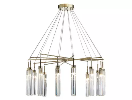 Подвесная люстра Newport 4524+10/S gold