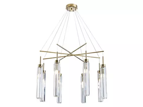 Подвесная люстра Newport 4524+4/S gold