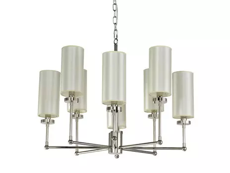 Подвесная люстра Newport 7264+4/C nickel без абажуров