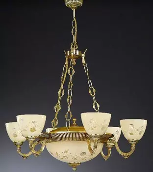 Подвесная люстра Reccagni Angelo L 6358/6+3