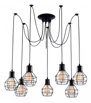 Подвесной светильник ARTE Lamp A1109SP-7BK