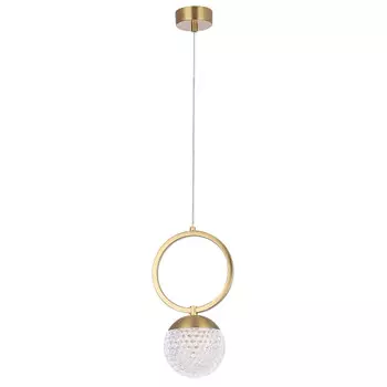 Подвесной светильник Crystal Lux CAROLINA SP1 V1 BRASS