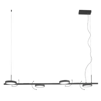 Подвесной светильник Crystal Lux CLT 027C4 L1000 BL