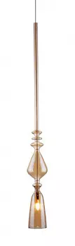 Подвесной светильник Crystal Lux LUX NEW SP1 B AMBER