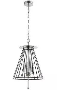 Подвесной светильник Crystal Lux MODESTO SP3 BLACK/CHROME
