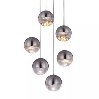 Подвесной светильник DeLight Collection SD3301-6U nickel