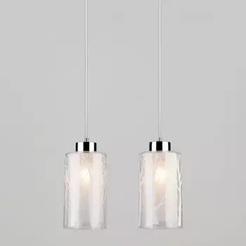 Подвесной светильник Eurosvet 50001/2 хром