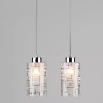 Подвесной светильник Eurosvet 50002/2 хром