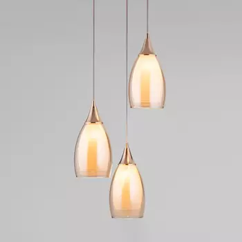 Подвесной светильник Eurosvet 50085/3 золото