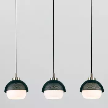 Подвесной светильник Eurosvet 50106/3 античная бронза/черный