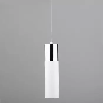Подвесной светильник Eurosvet 50135/1 LED хром/белый