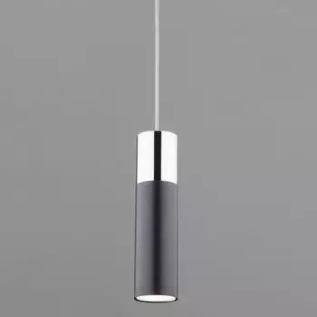 Подвесной светильник Eurosvet 50135/1 LED хром/черный