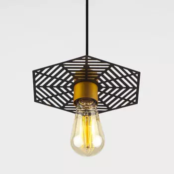 Подвесной светильник Eurosvet 50167/1 бронза/черный